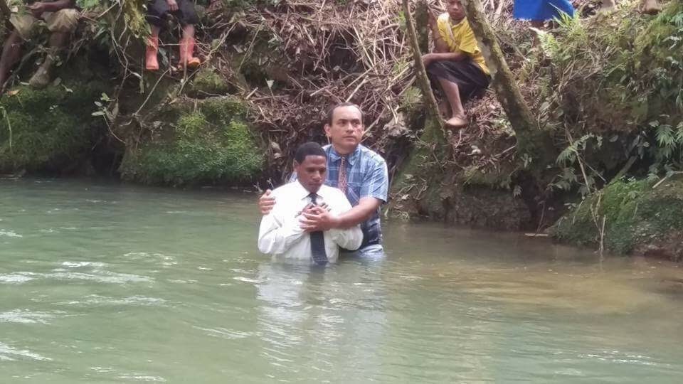 Bautismo en Papúa Nueva Guinea